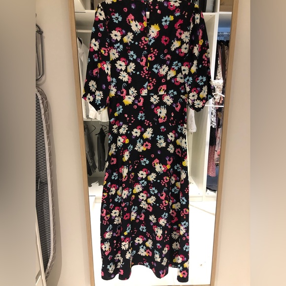 Floral print maxi dress fit and flare. ONLY by Vero Moda - Picture 2 of 4
